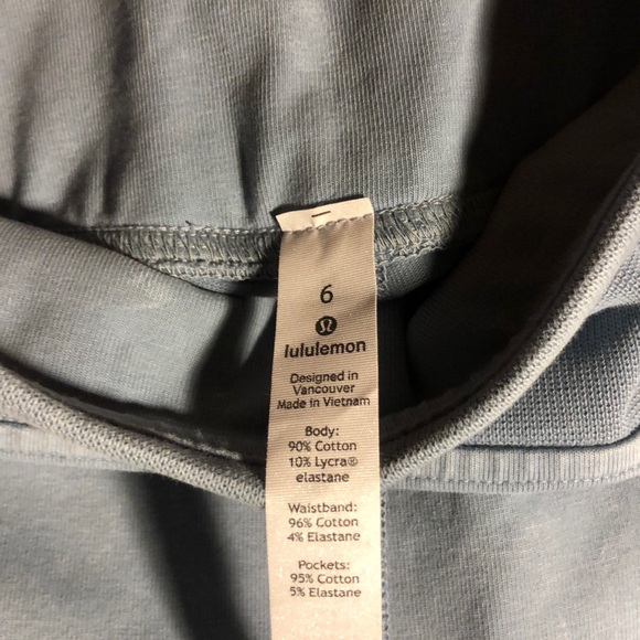 Blue stretchy pants - Picture 4 of 4